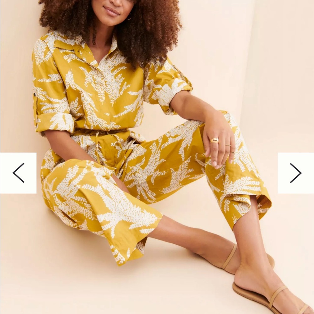 S/W/F Women's Floral Boiler Jumpsuit - Picture 4 of 17